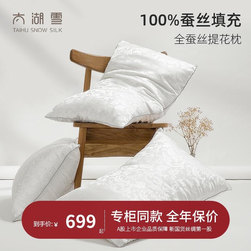 Taihu Snow 100% Zijde Kussen Met Hoes, Enkelvoudig, 48×74 Cm  |   Kussen Kussen Kussen